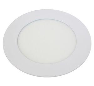 Panel LED empotrar redondo 6W luz fría