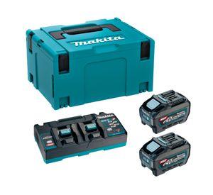 Batería Makpac 5 Ah 40 V 2 un. + cargador doble