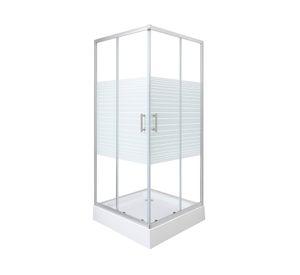 Shower líneas Strava blanco 185x70x70 cm