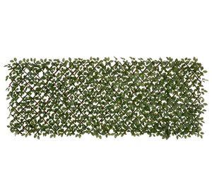 Valla artificial para Jardín verde 6 cm 100x120 cm