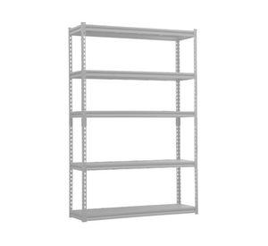 Estante 5 repisas gris 183x150x45 cm
