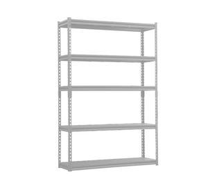 Estante 5 repisas gris 183x70x45 cm