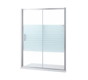 Mampara ajustable frontal Strava Transparente 185x140x0.6 cm