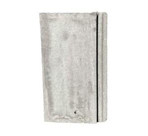 Teja de hormigón Marsellesa 4x24x42 cm gris perla