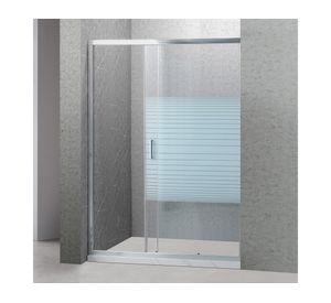 Mampara ajustable Strava transparente 185x120x0.6 cm