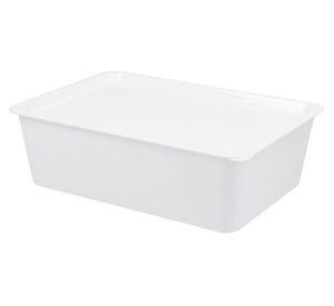 Caja organizadora blanco plástica 13 lt