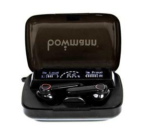 Audífonos inalámbrico BWM 19 Bluetooth + cable USB C negro