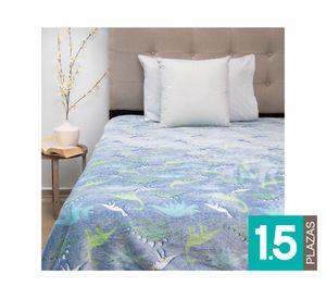 Frazada Magic Glow azul 1.5 plazas 1 un.