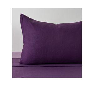 Juego de sábanas 1.5 plazas polar liso morado