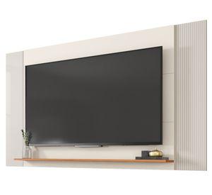 Panel TV 75" + rack + vitrina + buffet Mondrian off white