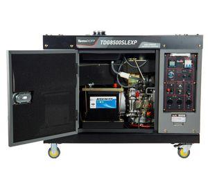 Generador diésel cabinado TDG8500SLEXP 7 KVA 498 cc