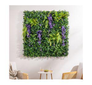 Jardín vertical Verano verde 5 cm 100x100 cm