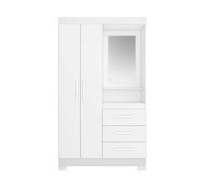 Clóset 2 puertas 3 cajones Renata 187x108x39.5 cm