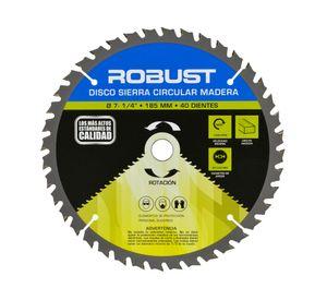 Disco sierra circular madera 7-1/4'' 40 dientes
