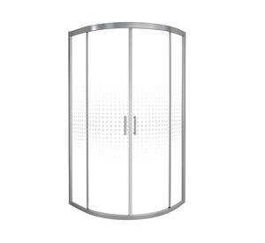 Shower curvo Elegant BT sin receptáculo 185x90x90 cm