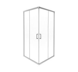 Shower recto Elegant BT sin receptáculo 185x90x90 cm