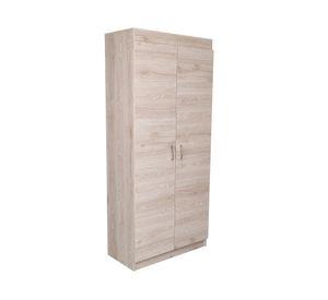 Despensa cocina Varese ceniza/blanco