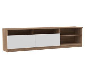 Rack TV 70" 2 Repisas bicolor.