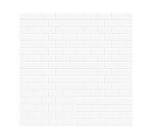 Cerámica muro Polar Brick blanco 30x60 cm 1.62 m2