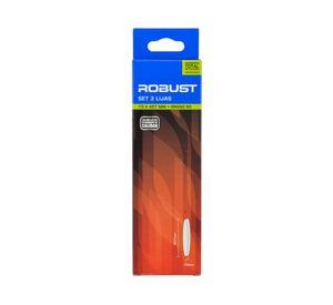 Set lija Grano 60 13x457 mm 3 Piezas