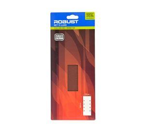 Set lija Grano 120 115x280 mm 5 Piezas