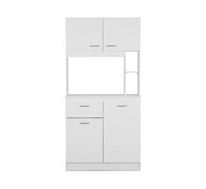 Mueble cocina blanco 183x90x33 cm