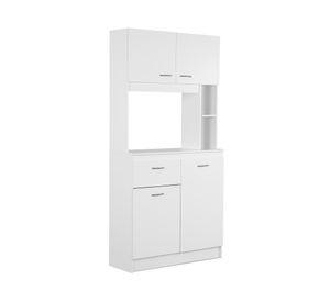 Mueble cocina blanco 183x90x33 cm