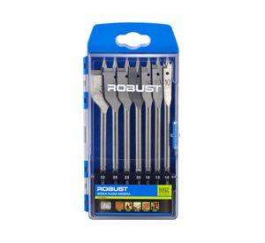 Set Broca plana 7 piezas