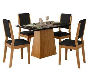 Comedor 4 personas rectangular Barbi