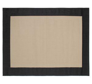 Alfombra Flatweave Flox taupe 230x160 cm