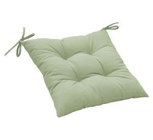 Cojín asiento Liso verde 45x45 cm