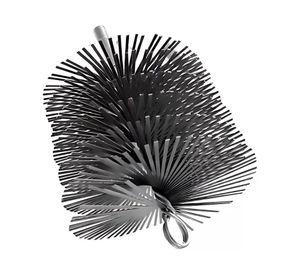 Escobilla de limpieza acero para chimenea 5''