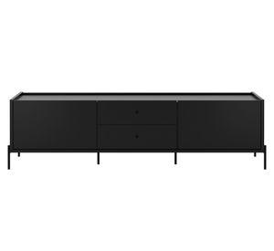 Rack TV 75" Jasper 220 cm negro