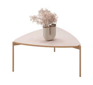 Mesa centro Isla beige