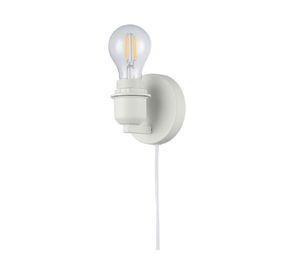 Apliqué E27 1L Soquete blanco