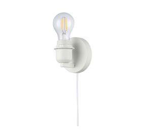 Apliqué E27 1L Soquete blanco