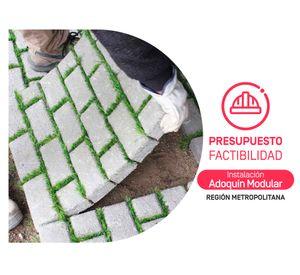 Visita de Factibilidad Instalación de Adoquín Modular (REGIÓN METROPOLITANA)