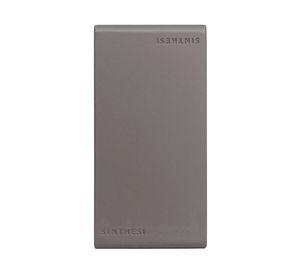 Interruptor Simple modular grey mate 16A
