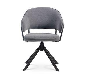 Silla escritorio Stanford giratoria gris oscuro