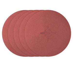 Set 5 lijas abrasivas 4 1/2'' grano 40