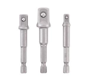 Set 3 adaptadores para dados 1/4'' - 3/8'' - 1/2''