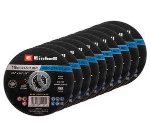 Set lata 10 Discos corte metal inox