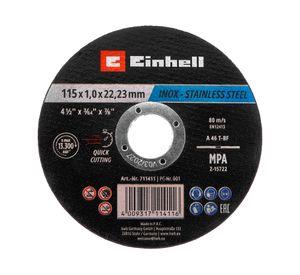 Set lata 10 Discos corte metal inox
