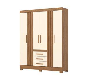 Clóset Cloe 6 puertas 3 cajones off white