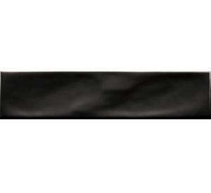 Cerámica muro Ice Craft negro 28x6.8 cm 1 m2