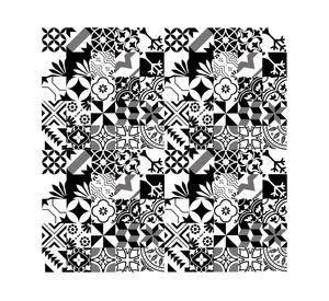 Cerámica piso muro Dolcevita BW mix 20x20 cm 1 m2
