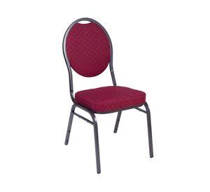 Silla salón evento burdeo 93x45x62 cm