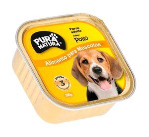 Alimento h煤medo perro adulto Pollo 300 g