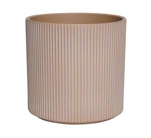 Maceta Ranurado vertical terracota 16 cm