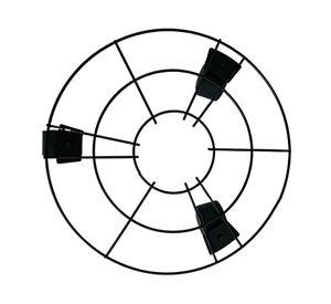 Base porta maceta negro 30 cm